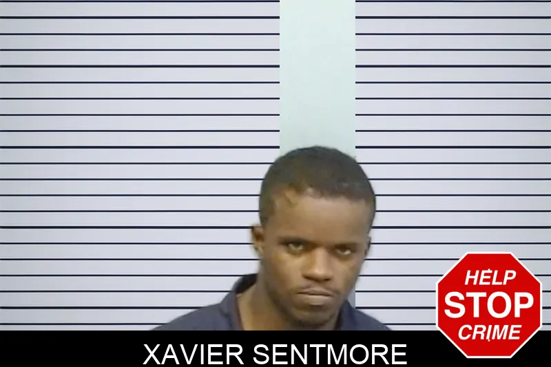 Xavier Sentmore mugshot