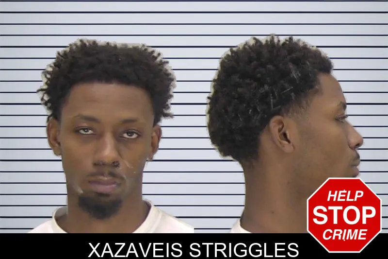 Xazaveis Striggles mugshot