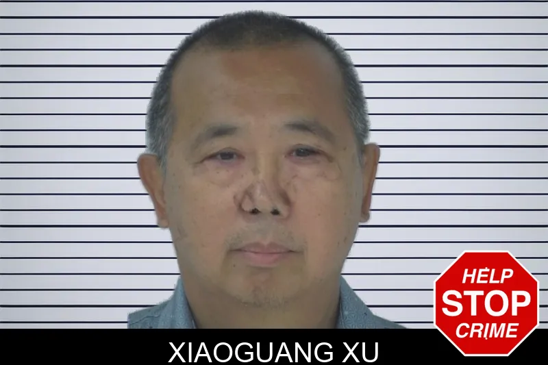Xiaoguang Xu mugshot