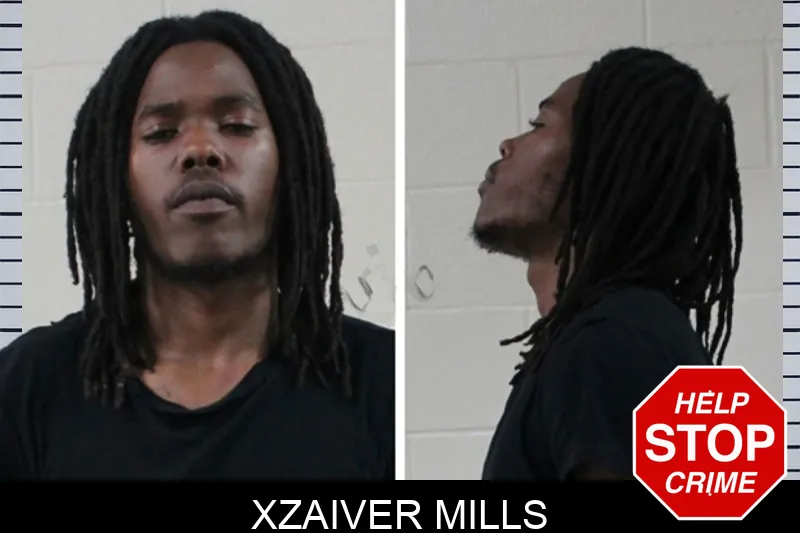 Xzaiver Mills mugshot