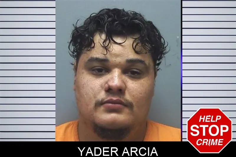 Yader Arcia mugshot
