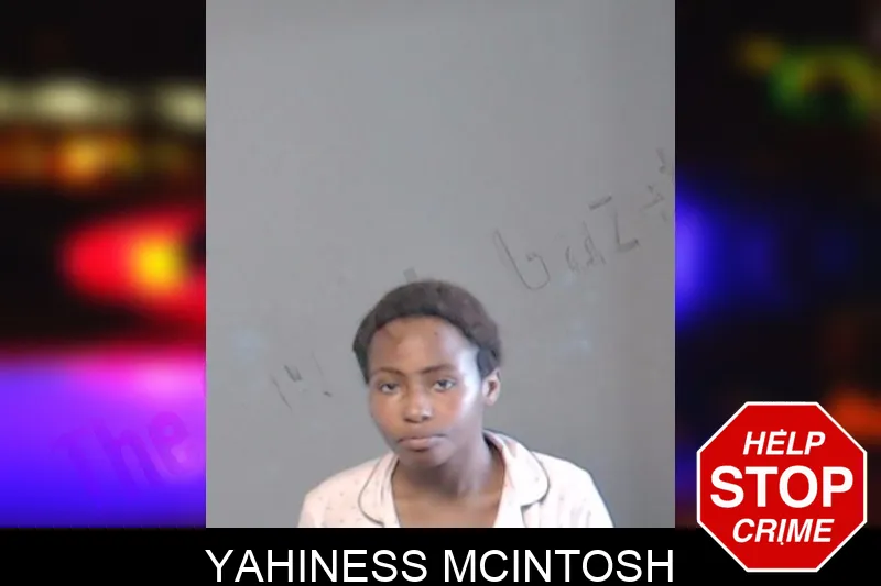 Yahiness McIntosh mugshot