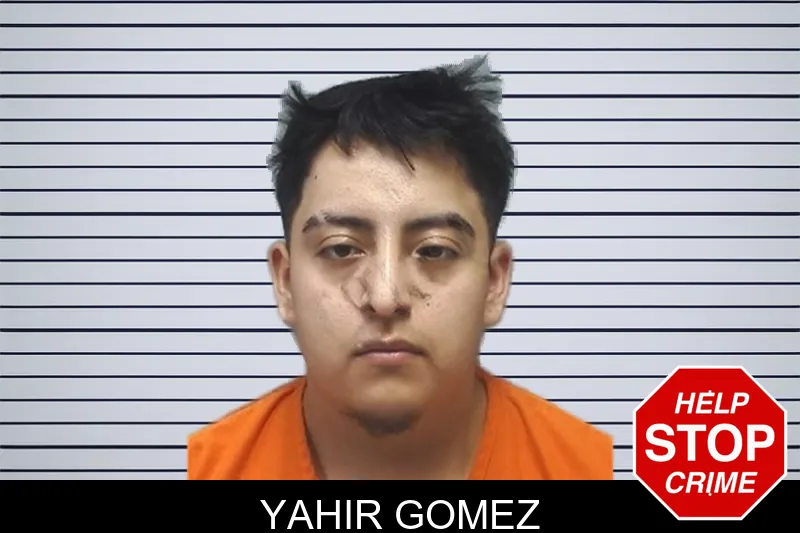 Yahir Gomez mugshot
