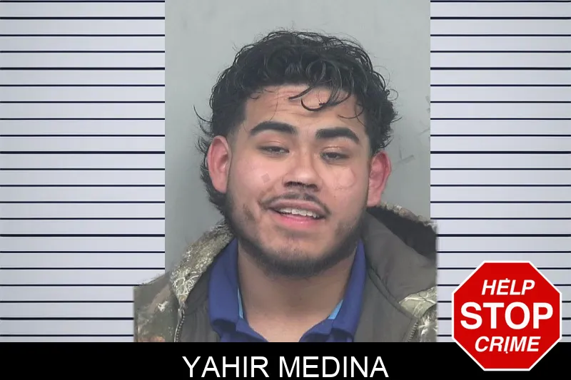 Yahir Medina mugshot
