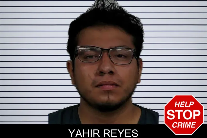 Yahir Reyes mugshot