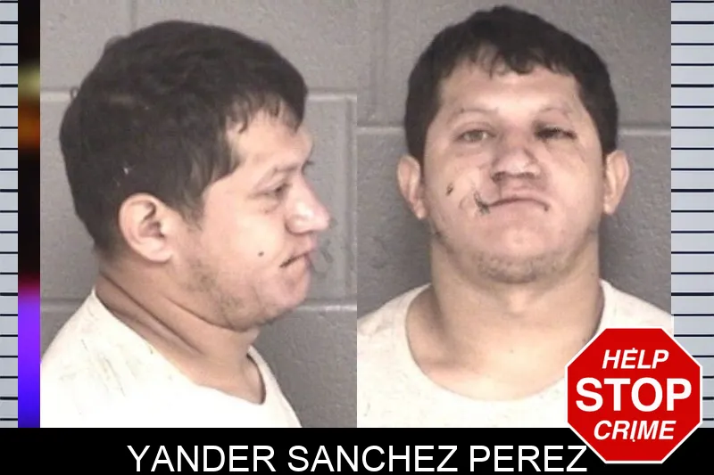 Yander Sanchez Perez mugshot