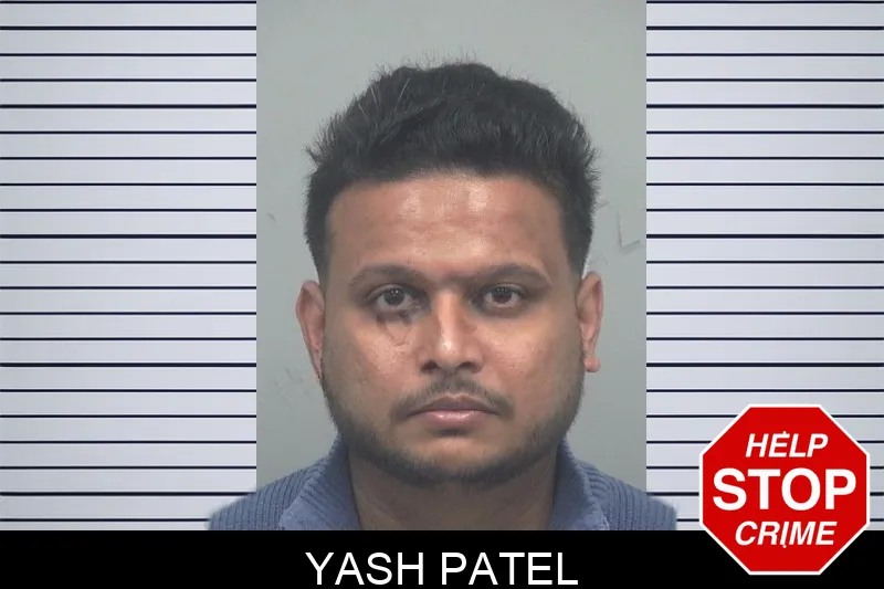 Yash Patel mugshot