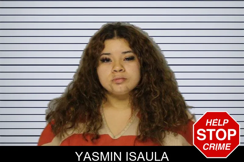 Yasmin Isaula mugshot