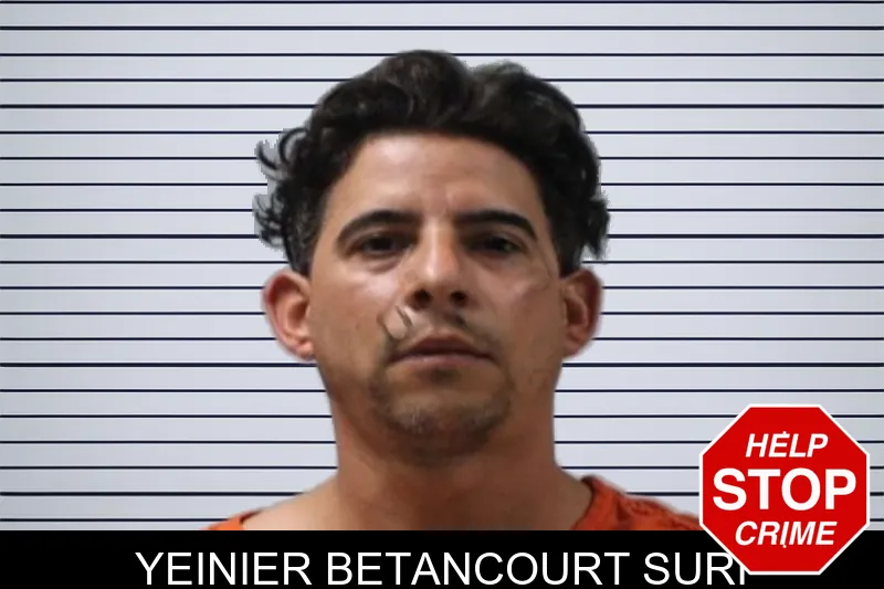 Yeinier Betancourt Suri mugshot