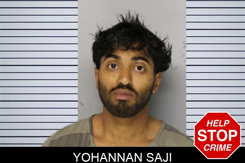 Yohannan Saji mugshot
