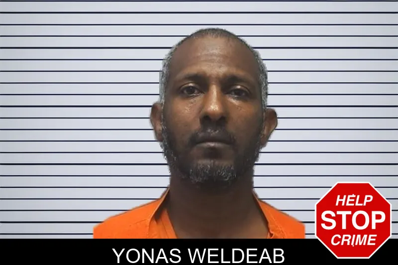Yonas Weldeab mugshot