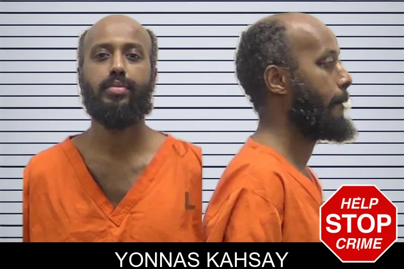 Yonnas Kahsay mugshot