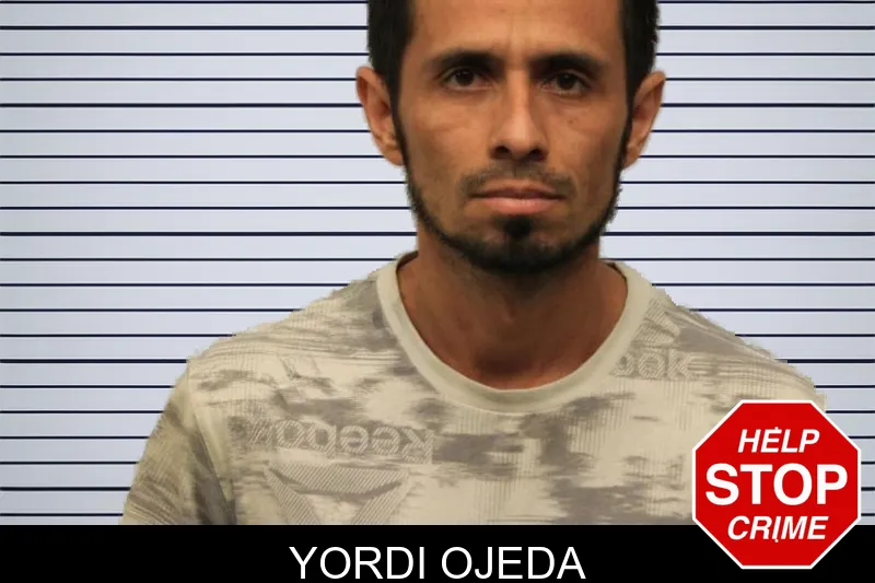 Yordi Ojeda mugshot