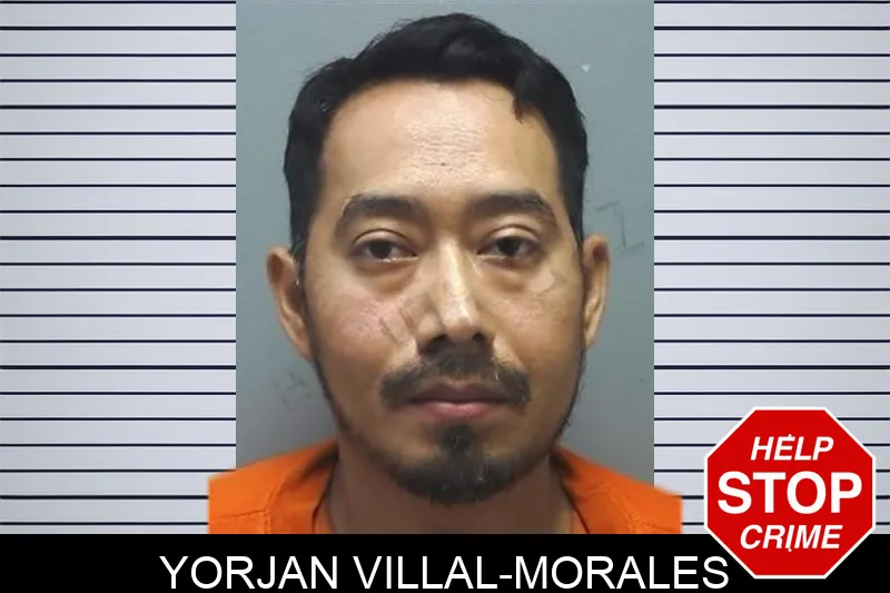 Yorjan Villal-Morales mugshot