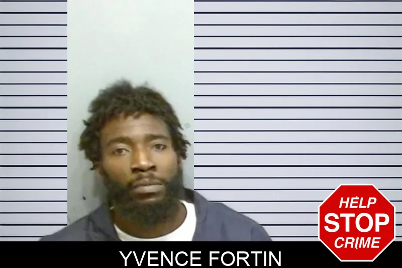 Yvence Fortin mugshot