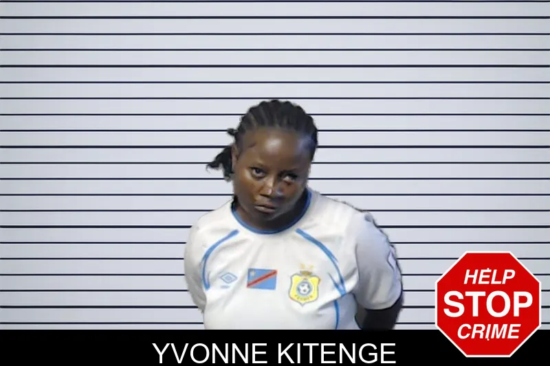 Yvonne Kitenge mugshot