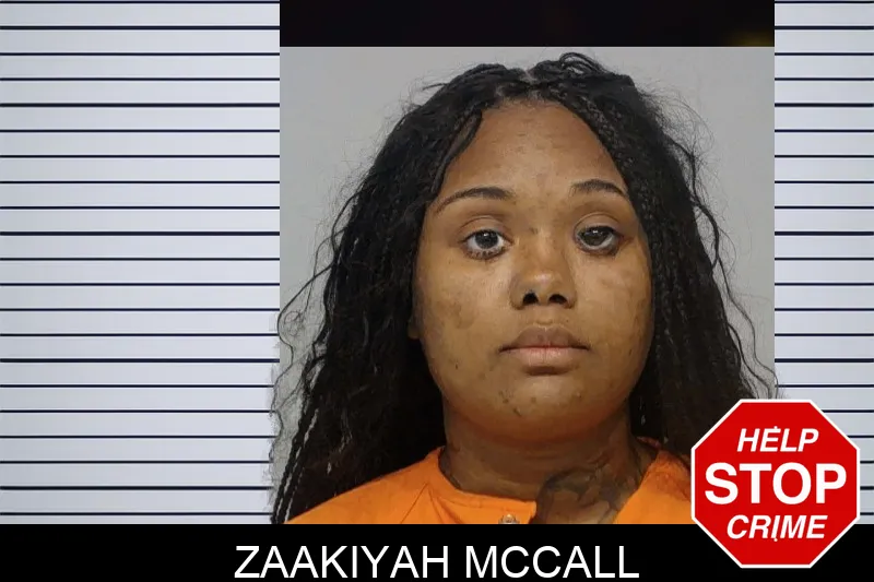 Zaakiyah McCall mugshot