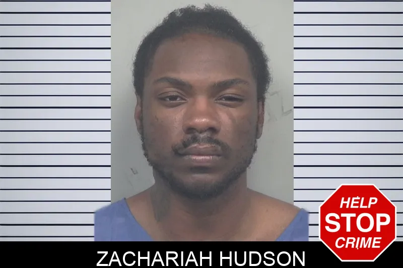 Zachariah Hudson mugshot