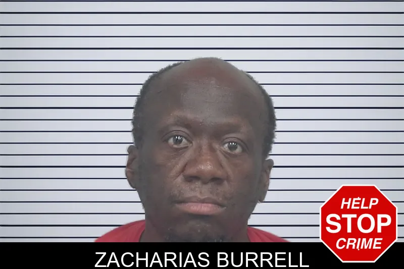 Zacharias Burrell mugshot