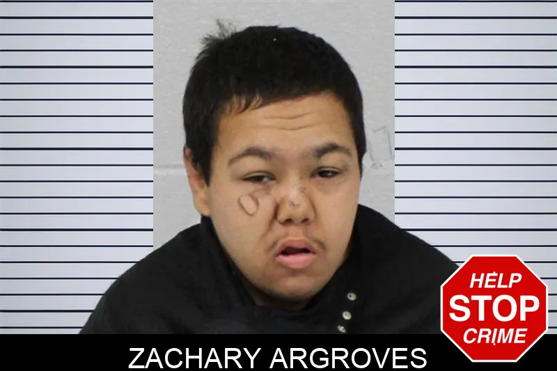Zachary Argroves mugshot