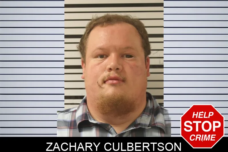 Zachary Culbertson mugshot