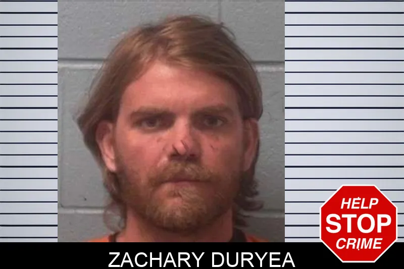 Zachary Duryea mugshot