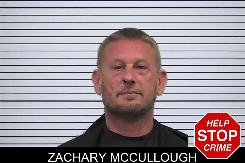 Zachary McCullough mugshot