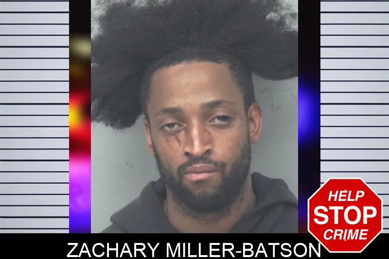 Zachary Miller-Batson mugshot