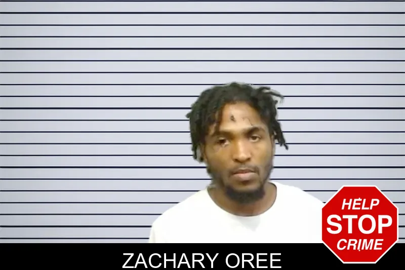 Zachary Oree mugshot