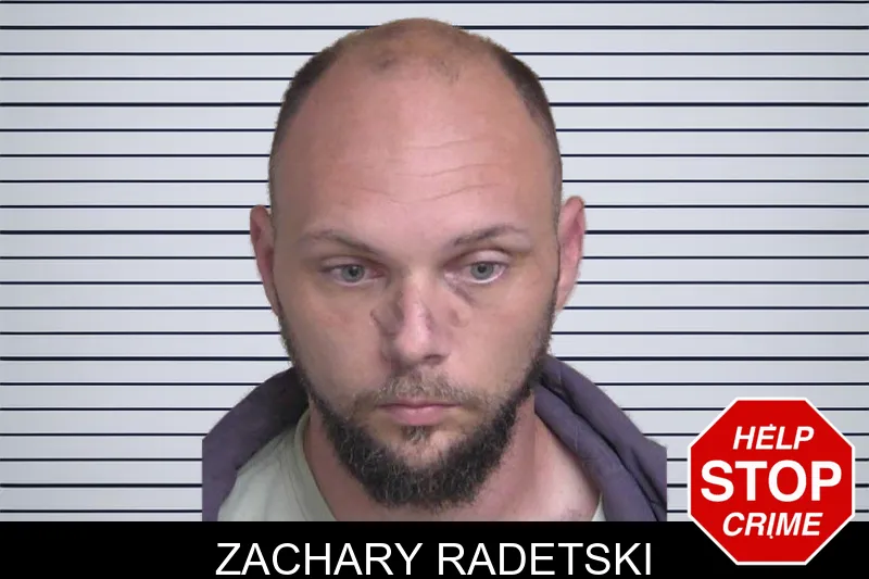 Zachary Radetski mugshot