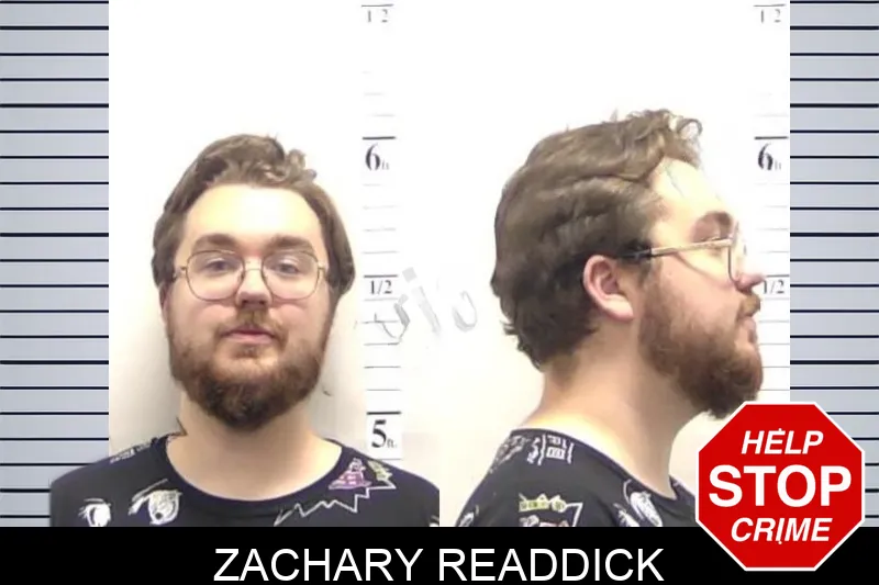 Zachary Readdick mugshot