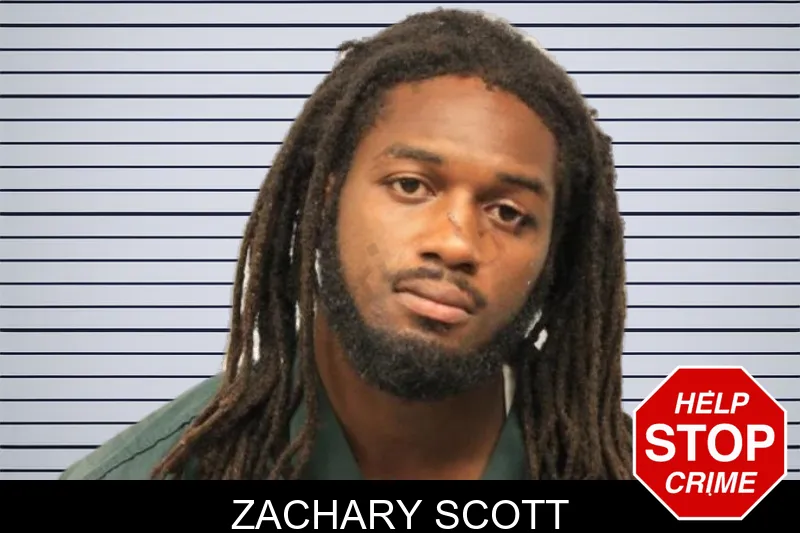Zachary Scott mugshot