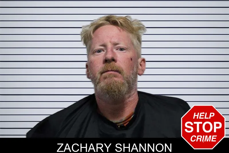 Zachary Shannon mugshot