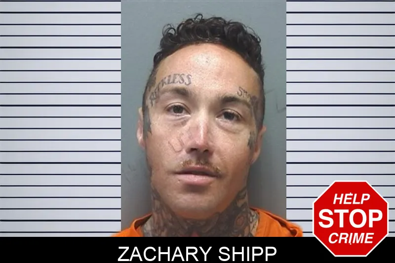 Zachary Shipp mugshot