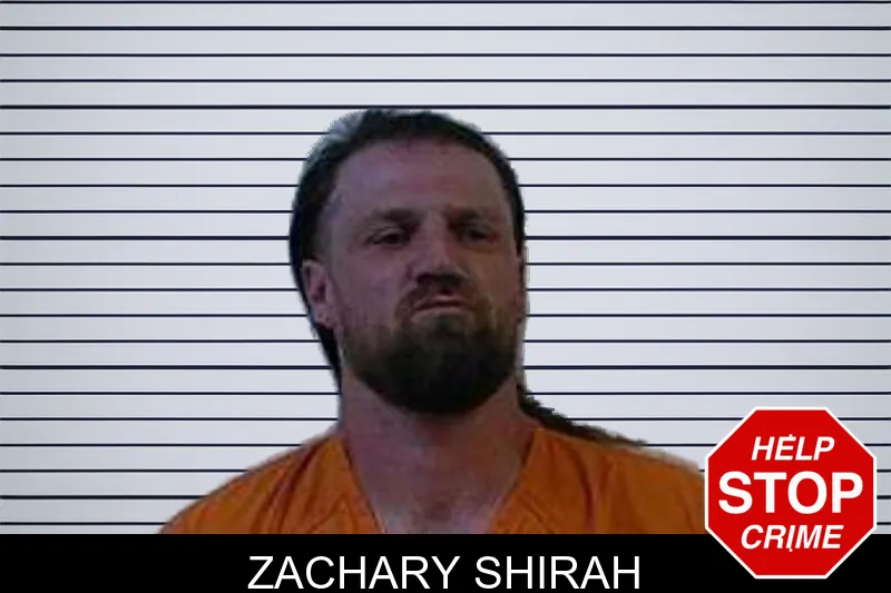 Zachary Shirah mugshot