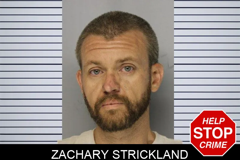 Zachary Strickland mugshot