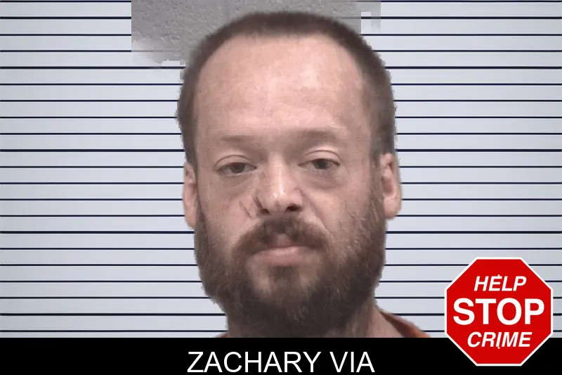 Zachary Via mugshot