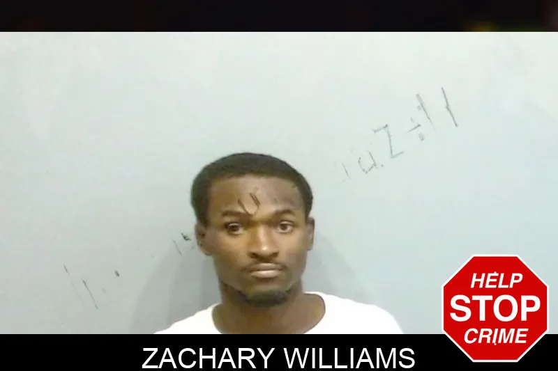 Zachary Williams mugshot