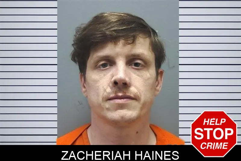 Zacheriah Haines mugshot