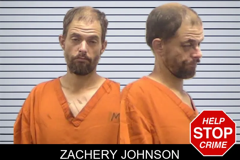 Zachery Johnson mugshot