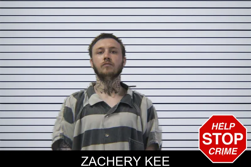 Zachery Kee mugshot