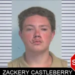 Zackery Castleberry mugshot