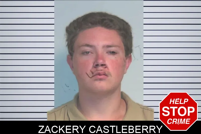Zackery Castleberry mugshot