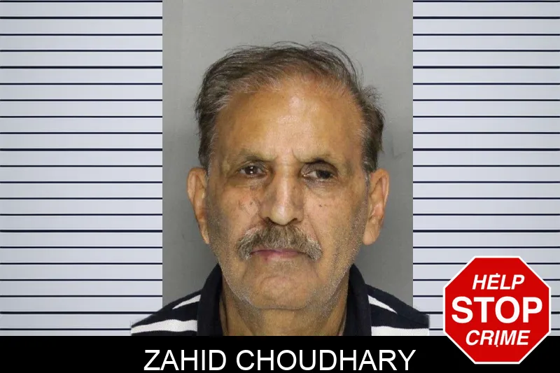 Zahid Choudhary mugshot