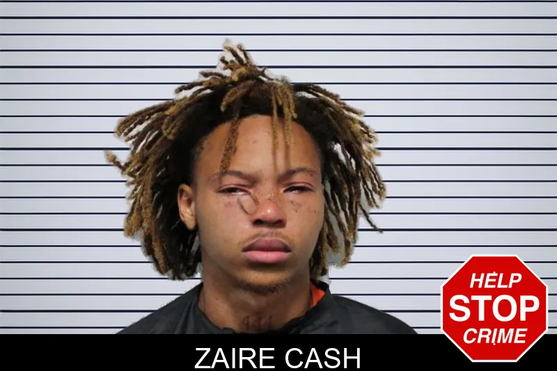 Zaire Cash mugshot