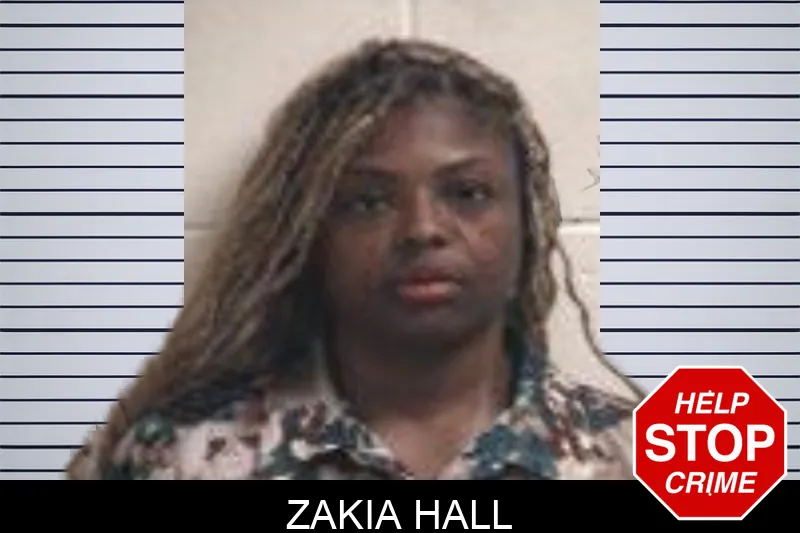 Zakia Hall mugshot