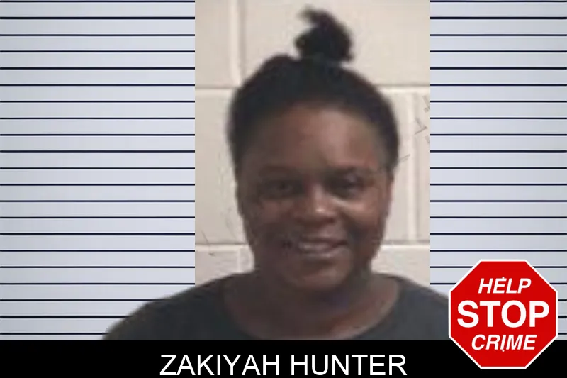 Zakiyah Hunter mugshot