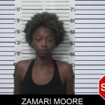 Zamari Moore mugshot