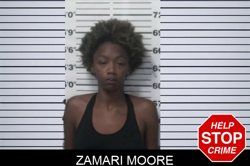 Zamari Moore mugshot
