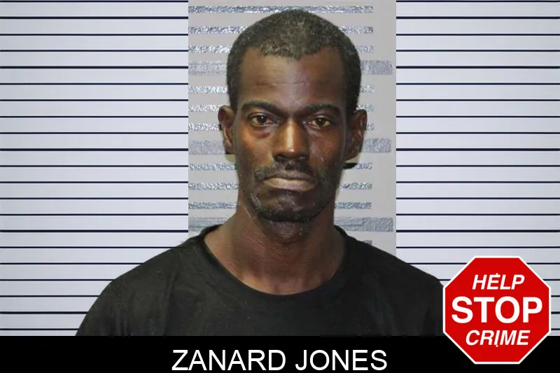 Zanard Jones mugshot